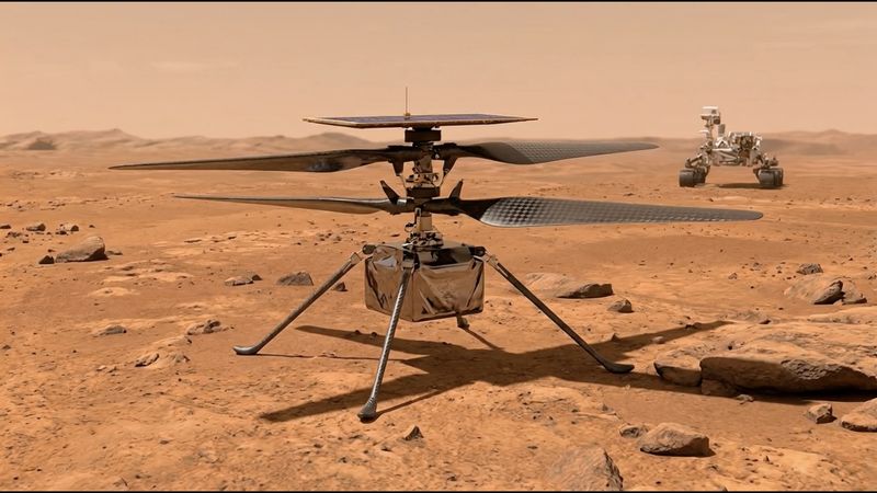 Mars Helicopter and Rover